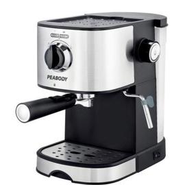 CAFETERA PEABODY PE-CE4601IX EXPRESS 15 BAR DE PRESION ESPUMADOR DE LECHE POR VAPOR NEGRA-ACERO IN
