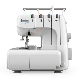 Máquina De Coser Overlock Point 4 Hilos Blanca