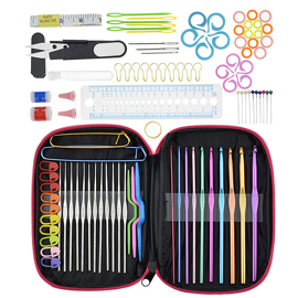 Set Crochet Costura Cro01 100 Piezas Accesorios