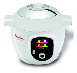 Olla A Presión  Cookeo Robot Cocina Vaporera 6 Lts