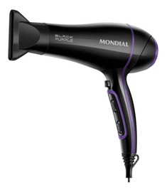 Secador De Pelo Scn01 Black Purple 2000 Watts