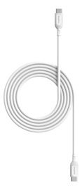Cable  Essential UsbC A UsbC 2 Mts  Blanco