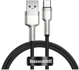 Cable Datos Usb Tipo C 1 Metro Metal Carga Rapida 6...