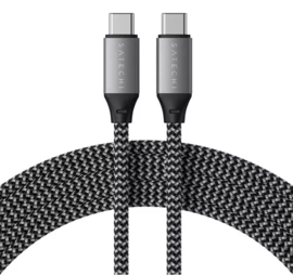 Cable  Sttcc2mm UsbC A UsbC De Carga 100W 2Mts