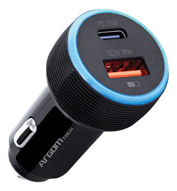 Cargador Para Auto Force C1 38W Usb UsbC