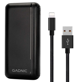 Kit Cargador Portátil 25000 Mah Carga Rápida Cable...