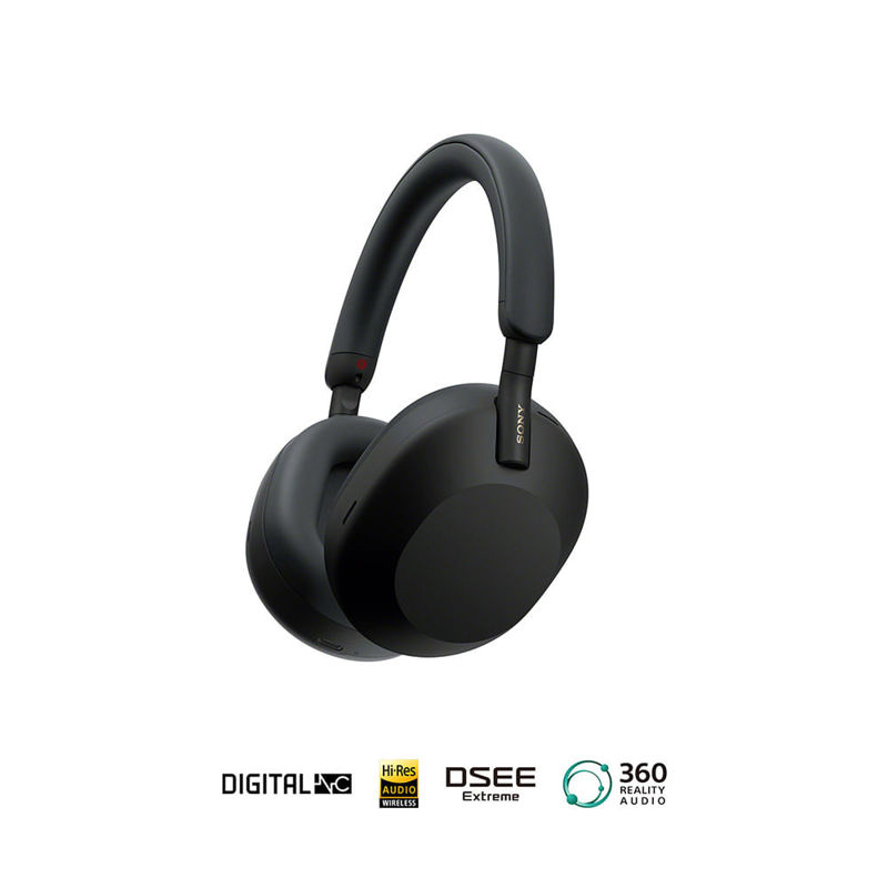 Auriculares inalámbricos con noise cancelling WH-1000XM5 - WH1000XM5/BMUC - SONY  AURICULARES - Megatone