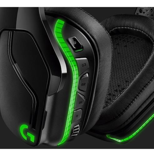 Logitech G935 Auriculares RGB inalámbricos Gaming, sonido