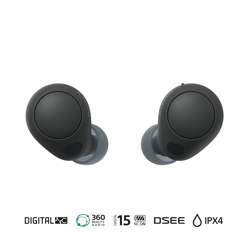 Auriculares Bluetooth In-Ear Inalámbricos Sony WF-C700 negro