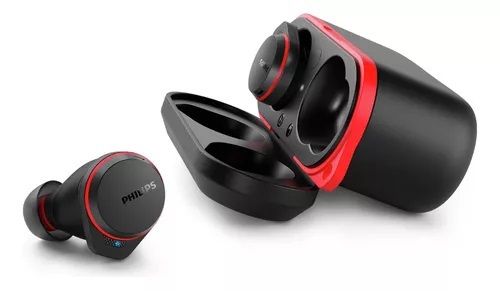 Auriculares Bluetooth Deportivos Philips Taa7507bk Anc 28hs