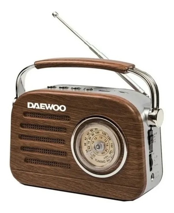 Radio Retro Vintage Daewoo Dirh220 Bluetooth Am Fm - DAEWOO RADIOS