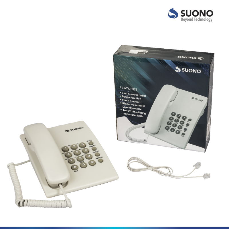 Topcom - T41W - Telefono fijo sobremesa blanco