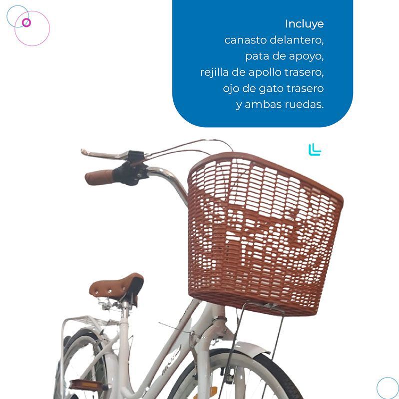 Bicicleta de sales dama con cambios