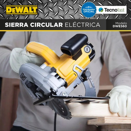 Sierra Circular Dewalt Disco 1400w 7 1/4 Corte Angulo Dwe560 - DEWALT  HERRAMIENTAS ELECTRICAS - Megatone