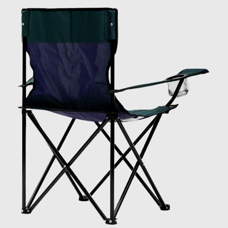 Midland Maestro azul oscuro - Silla plegable alta – Camping Sport