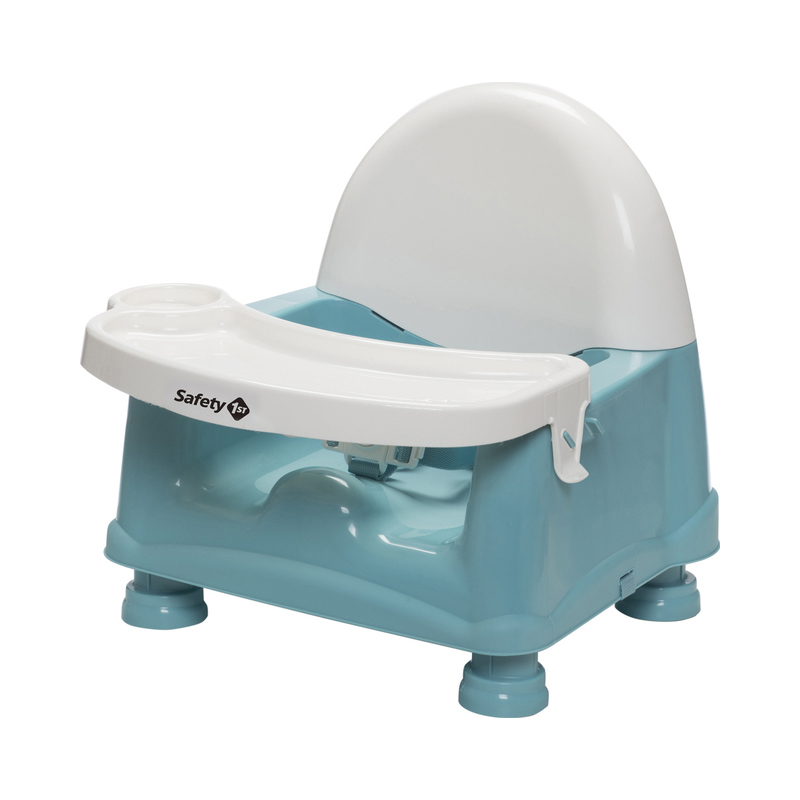 Easy care swing clearance tray booster seat