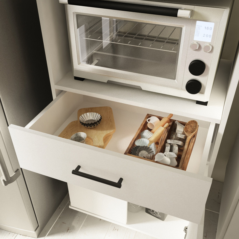 Mueble cocina microondas Yuka 