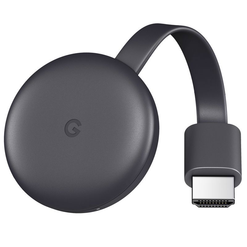 GOOGLE CHROMECAST 4 HD GOOGLE TV CONTROL DE VOZ WIFI BLUETOOTH SNOW NUEVO  (sin fuente) - GOOGLE ASISTENTES VIRT, MED STREAMING - Megatone