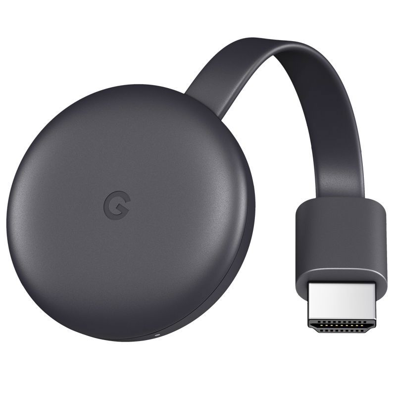 Google Chromecast 3 Gris WiFi Full HD - GOOGLE ASISTENTES VIRT