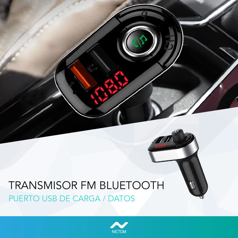 Transmisor / receptor de audio Bluetooth* y manos libre