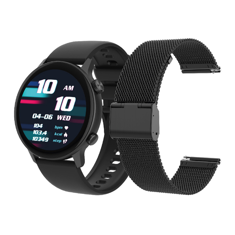 Smartwatch X view Quantum Q9 Malla De Regalo Ip67 Metal Negro
