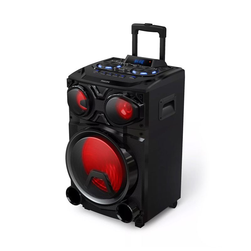 Parlante Bluetooth Philips Tax3305 100w Karaoke Ruedas 12hs - PHILIPS  PARLANTES ACUSTICOS - Megatone