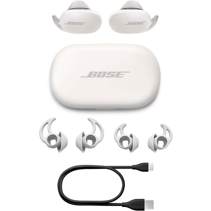 Auriculares Bluetooth Inalámbricos Bose Quiet Confort Noise Cancelling  Earbuds Blanco - BOSE AURICULARES - Megatone
