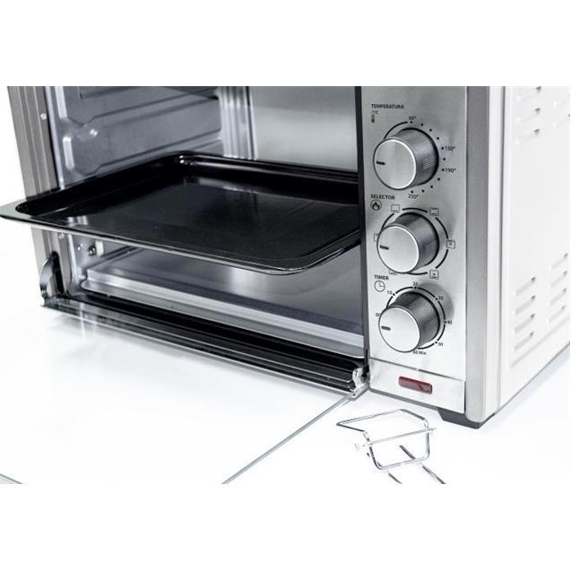 Horno Eléctrico De Mesa Peabody Pe-he30s 29l 1600w Acero