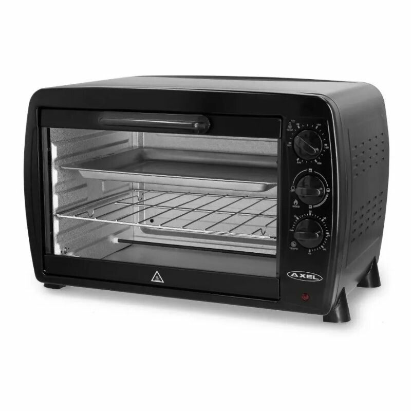 Horno electrico Axel 45 lts negro AX-HC45N - AXEL HORNOS ELECTRICOS -  Megatone