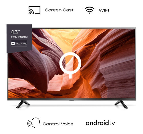 Smart Tv Quint 43 Pulgadas Qt2-43android Full Hd Android - QUINT TV LED 33  a 43P SMART - Megatone