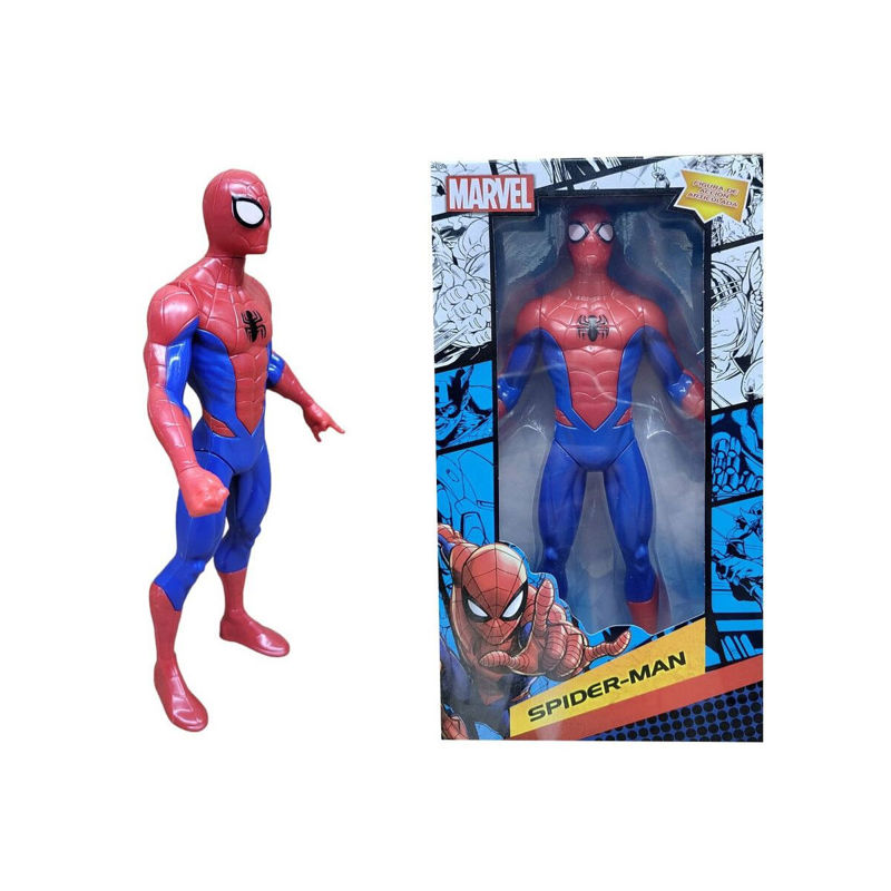 MUÑECO SPIDERMAN ARTICULADO MARVEL 23CM HOMBRE ARAÑA - SEBIGUS JUGUETES  NIÑOS - Megatone