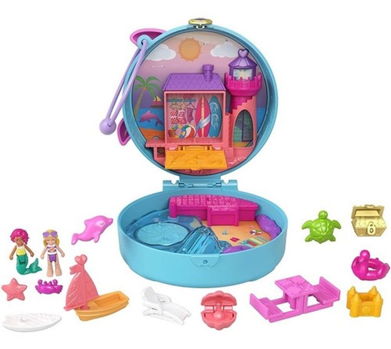 Beach Vibes Backpack Polly Pocket Micro Mochila Polly Pocket Playa