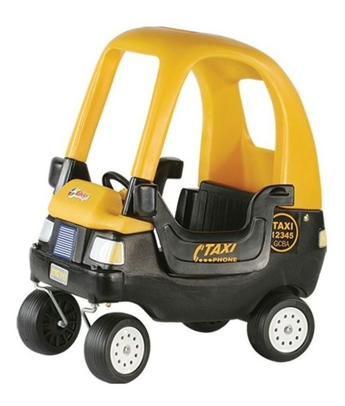 Auto Infantil Andador Taxi Para Ninos Rotoys ROTOYS ANDADORES Y CAMINADORES Megatone