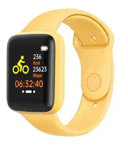 Reloj Inteligente Smartwatch Noga Sw04 Presion Ip67 Unisex Amarillo - NOGA RELOJES  HOMBRES - Megatone