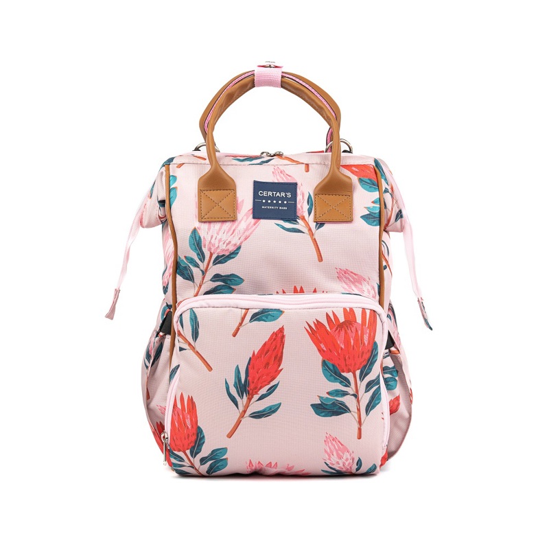 Mochila Maternal Bolso Con Cambiador Bebe Bolsillos Termica