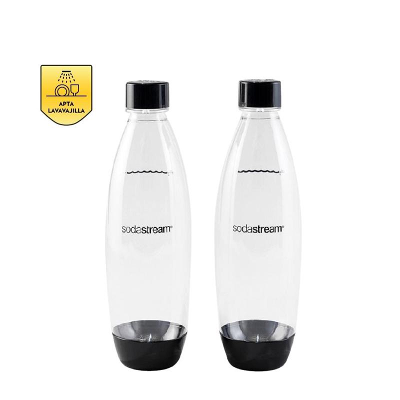 Sodastream Oficial Botellas Twinpack 1 lt - SODASTREAM MAQUINAS DE SODA Y  ACCESORIOS - Megatone