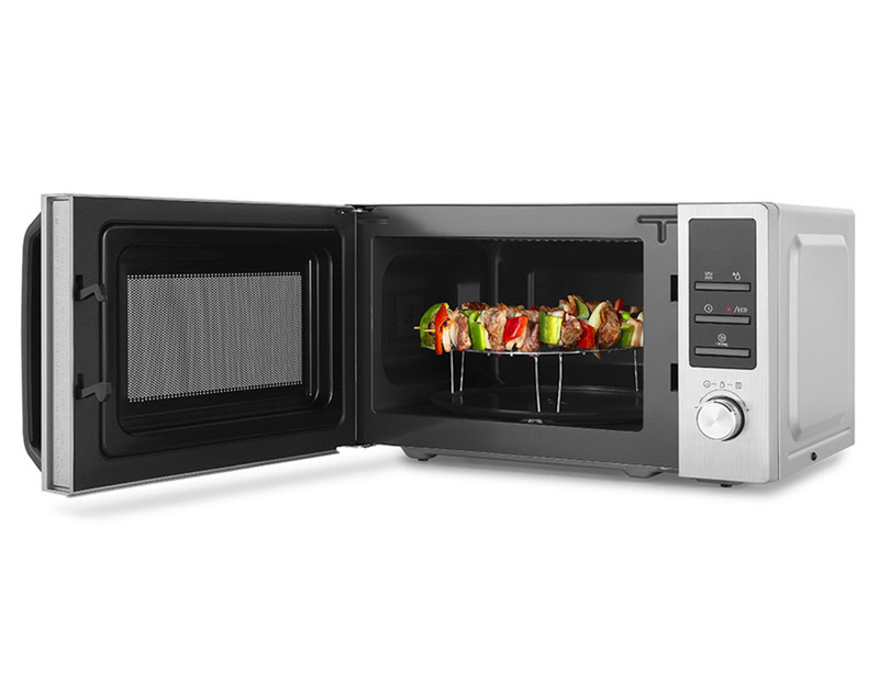 Atma - Microondas con Grill Atma Acero Inoxidable 25 L 900W