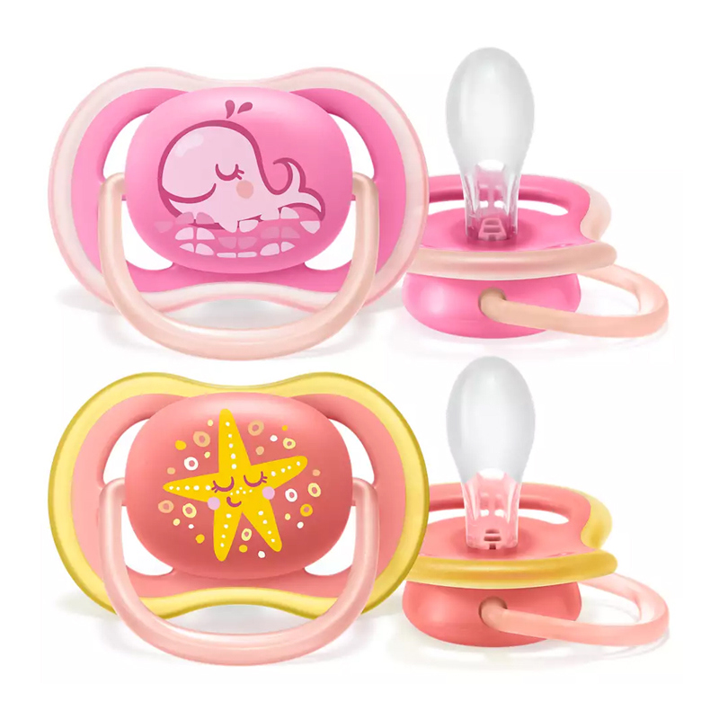 Chupete Philips Avent Ultra Air SCF085/04 6-18M x2 - PHILIPS ACCESORIOS  BEBE - Megatone