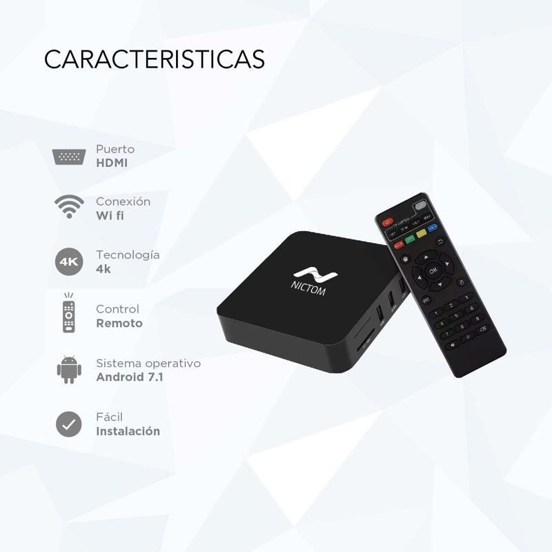 TV box, convertidor Smartv 2gb - Megaelectro, tecnología, soportes