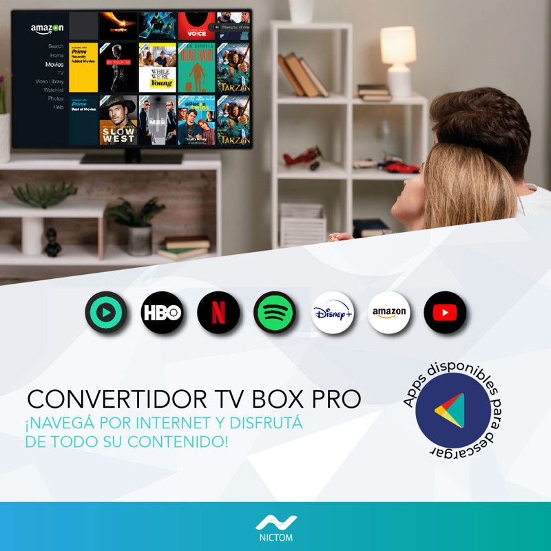 Convertidor Smart Tv Android