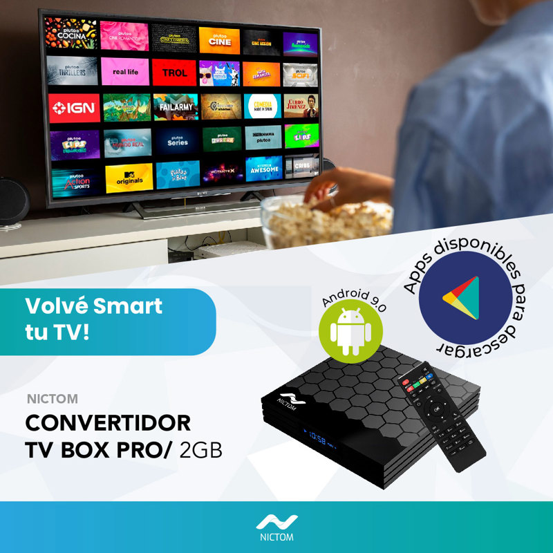 Convertidor Smart Tv Android Tv Box