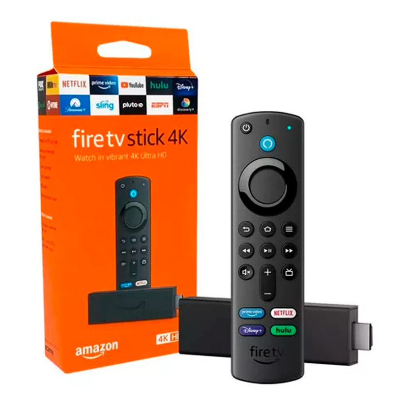 Fire TV Stick 4K 8gb con Control de Voz Full HD -  ASISTENTES  VIRT, MED STREAMING - Megatone