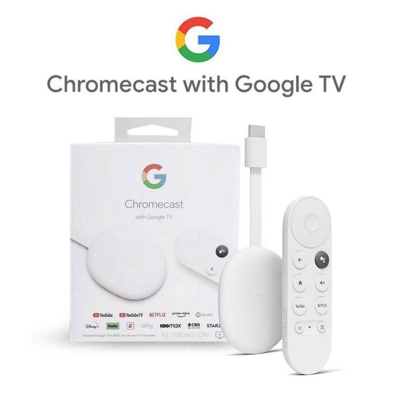 Google Chromecast Google Tv Hd Control Remoto De Voz