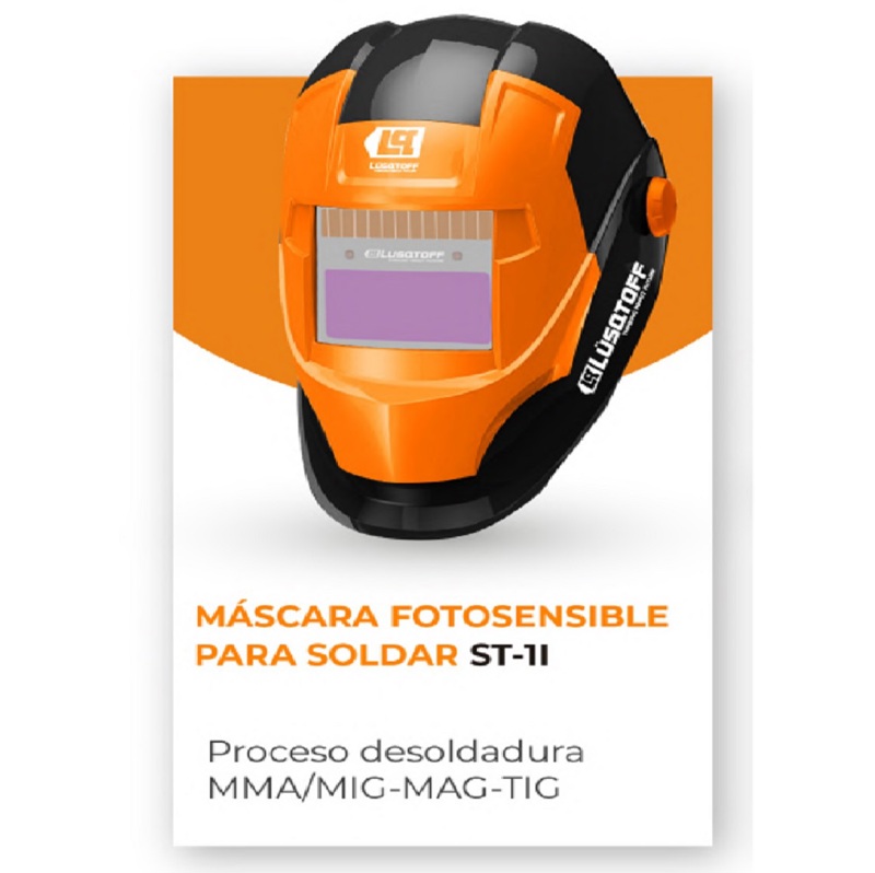 Careta para soldar Fotosensible con regulación DIN 16 - RAPTOR 383 -  Syncrotools