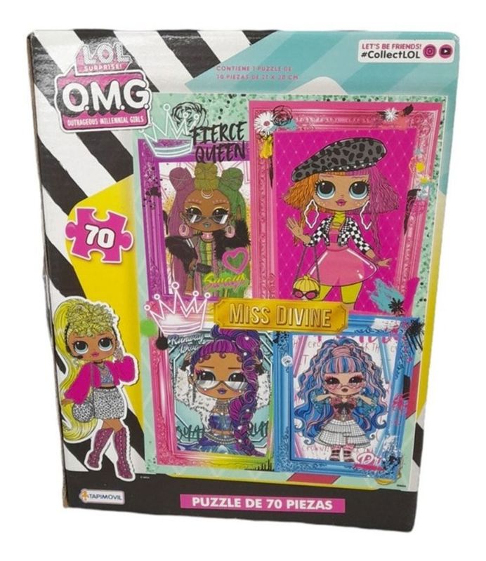 Lol Omg Puzzle Rompecabezas 70 Piezas Miss Divine