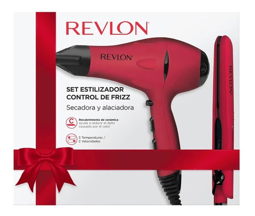 REVLON Kit Secador Pelo Viaje Revlon y Accesorios 5305