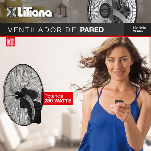 VENTILADOR DE PARED 32