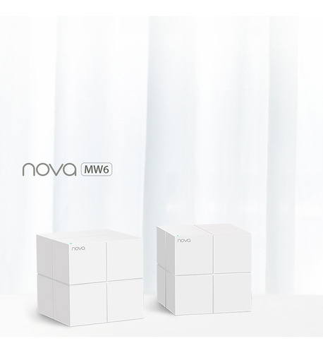 Repetidores De Señal Wifi Tenda Nova Mw6g Ac1200 Wh 2gb X2