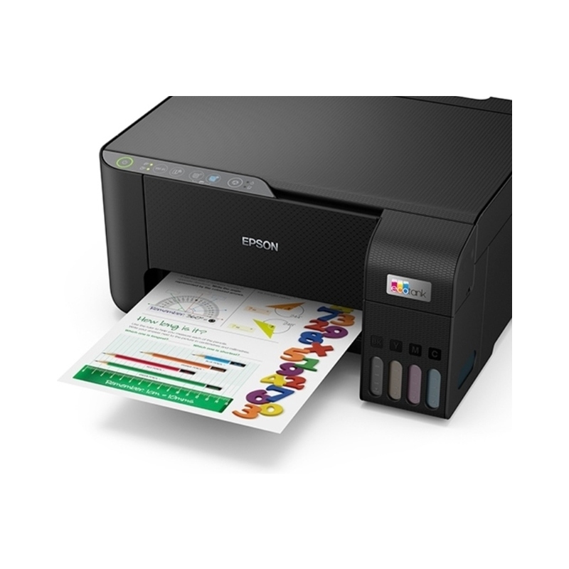 Epson WorkForce ET-3750 Impresora multifunción a color EcoTank,  inalámbrica, con súpertanque y escáner, copiadora y ethernet