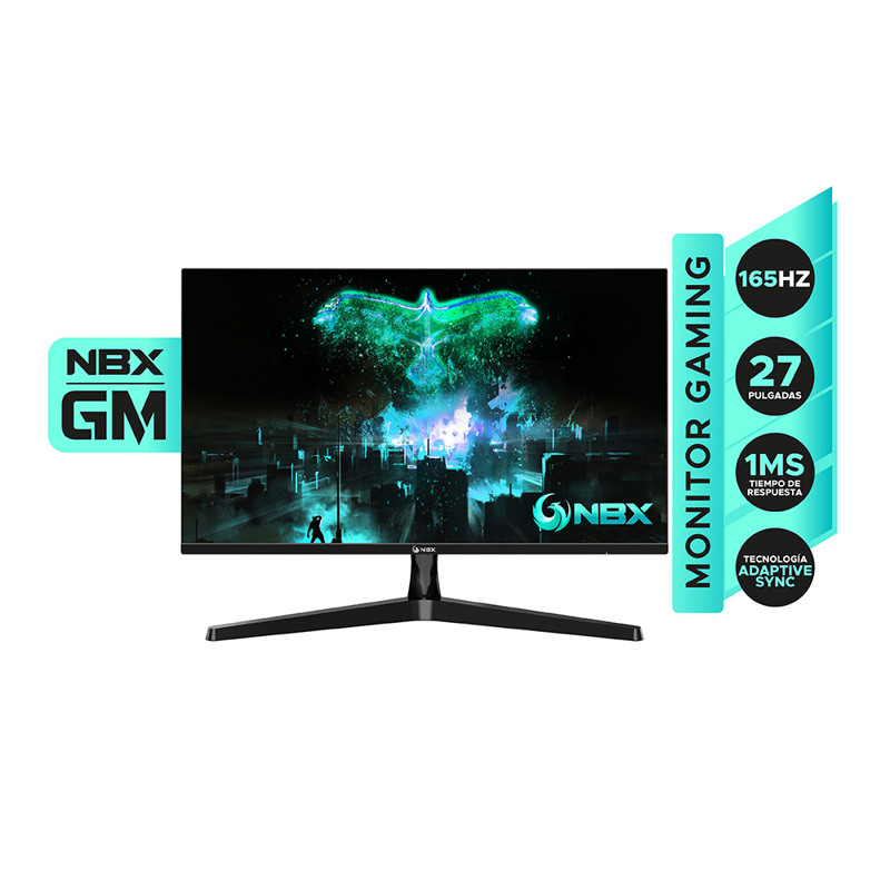 Monitor Gamer NBX-GM2700 27 Full HD 165Hz - NBX MONITORES - Megatone